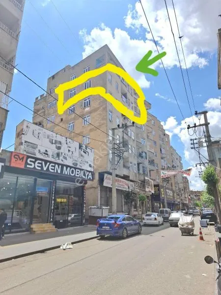 Bağlar Dörtyol'da Gürsel Caddesi'nde 2+1 Daire