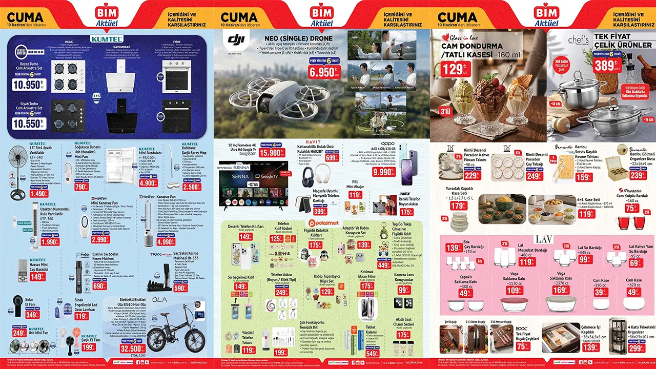 Küçük alanlara büyük çözüm: BİM’e 19 Haziran Cuma Kumtel Mini Buzdolabı geliyor!